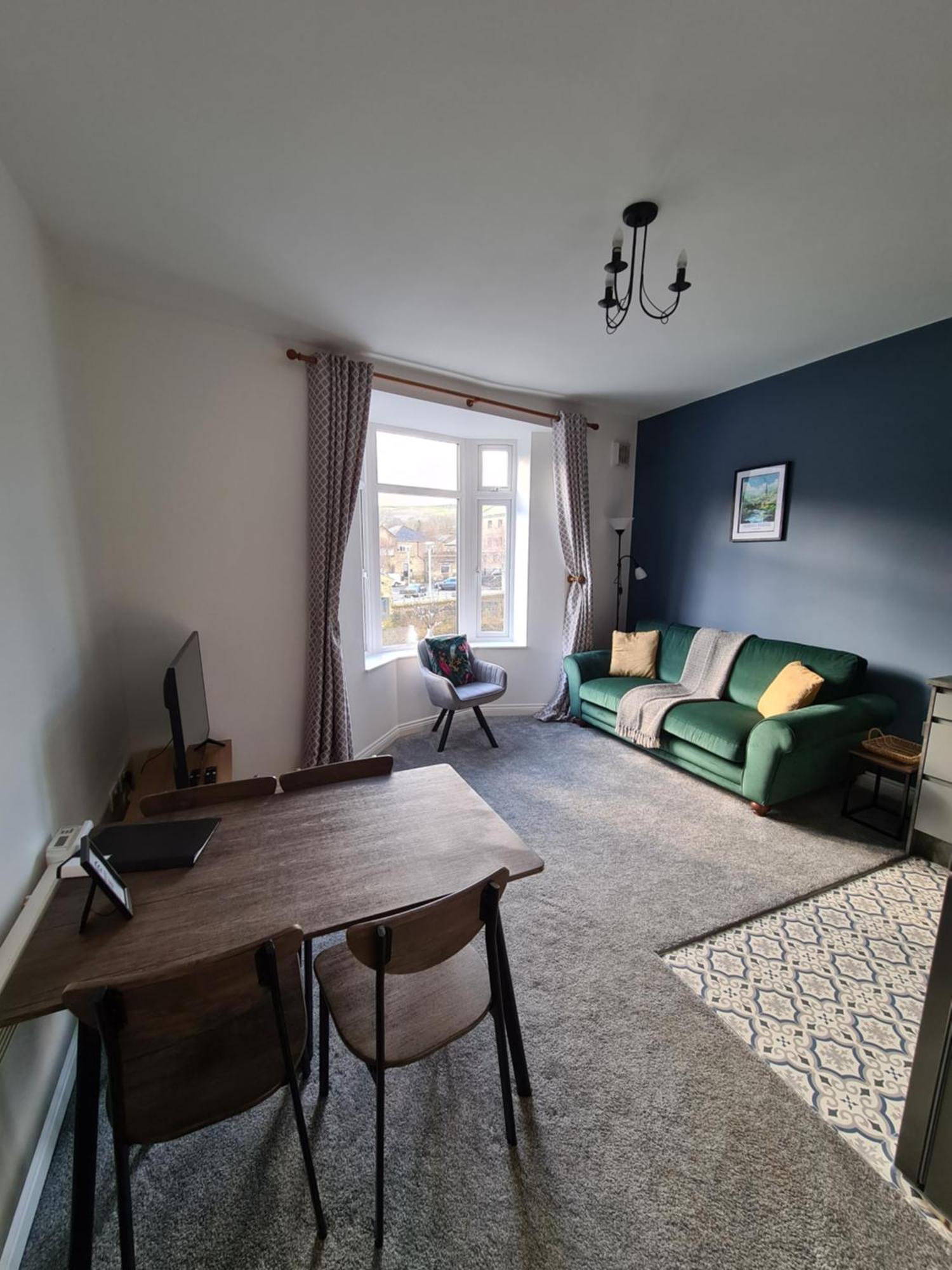 Modern River View Mytholmroyd Apartment Eksteriør billede