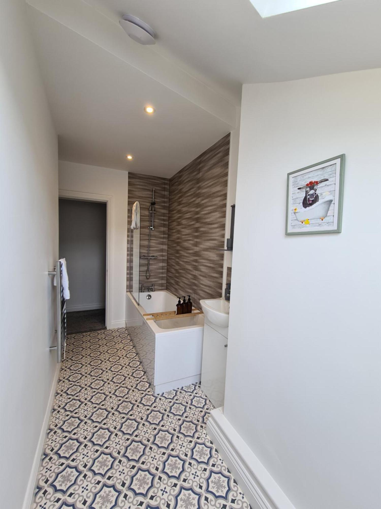 Modern River View Mytholmroyd Apartment Eksteriør billede